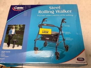 Carex Steel Rolling Walker