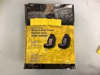 Bucket Seat Cover, Gray, E-Commerce Return