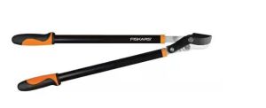 Lot of (3) Fiskars 1-3/4 in. Cut Capacity Steel Blade, 28 in. Power-Lever Bypass Lopper with SoftGrip Handles