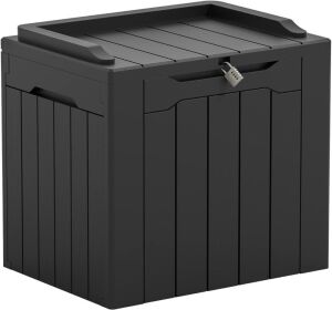 31 Gallon Lockable Resin Deck Box 