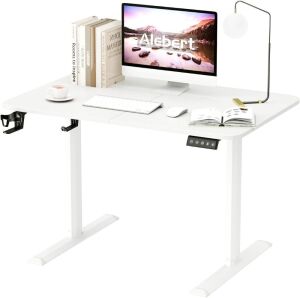 Electric Height Adjustable Standing Desk 55"