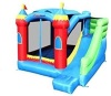 Bounceland Royal Palace Inflatable Bounce House 13' x 12' x 9' with Blower - Appears New in Damaged Box, Untested