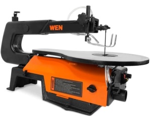 WEN 3922 16-inch Variable Speed Scroll Saw with Easy-Access Blade Changes