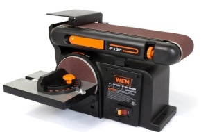 WEN 6502T 4.3-Amp 4 x 36 in. Belt and 6 in. Disc Sander with Cast Iron Base