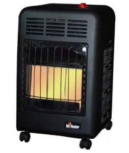 Mr. Heater MH18CH Radiant Cabinet LP Heater,Black