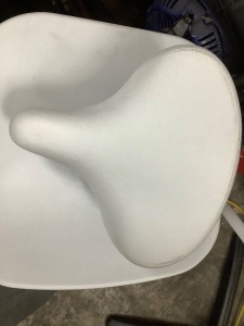 White Bike Seat Bikeroo