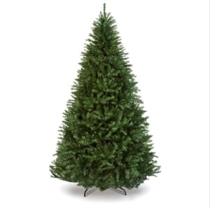 9' Hinged Douglas Full Fir Artificial Christmas Tree w/ Metal Stand $279.99