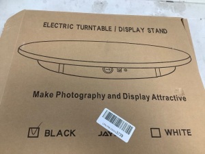 electric turntable/display stand 