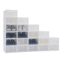 Plastic Shoe Storage Container, 24 Pack&nbsp;