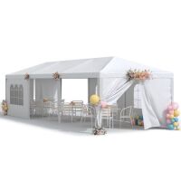Homall 10' x 30' Outdoor Gazebo Party Tent w/Removable Sidewalls