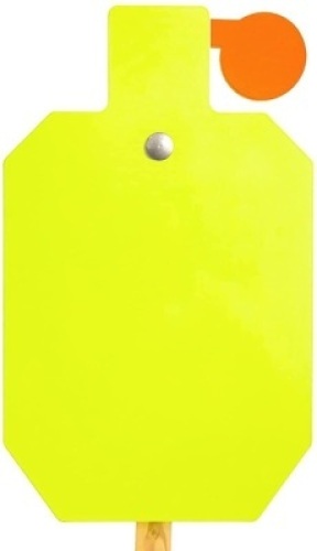 Highwild AR500 Steel Hostage Reactive IDPA Shooting Target 3/8" Thick Armored Steel - Appears New