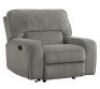 Amite Mocha Chenille Manual Glider Recliner&nbsp;