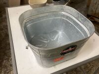 Behrens 12 Gal. Hot Dipped Steel Square Tub&nbsp;