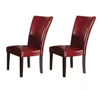 Hartford Red Parsons Chair, Set of 2&nbsp;