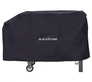 Blackstone 28 in. Black Griddle Station Cover & Weber 300 Series Griddle Insert Storage Bag 