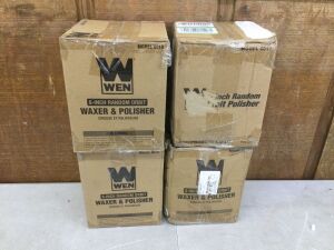 Lot of (4) WEN 6010 6-inch Random Orbit Waxer / Polisher