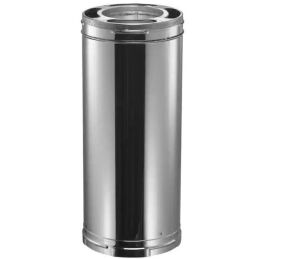 DuraVent 6 in. Dia x 36 in. Triple-Wall Galvanized Chimney Stove Pipe 