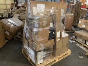 Pallet of Auto Parts & Accessories Including Exhaust, Turbo, Lighting, Trim & More - Uninspected