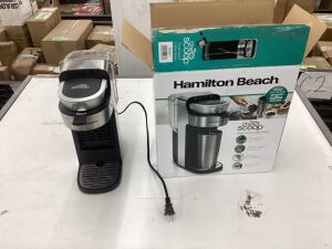 Hamilton Beach The Scoop 1-Cup Stainless Steel Drip Coffee Maker with Removable Reservoir 