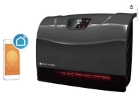 NEW Touch Screen - 1500 Watt ~ Infrared Space Heater ~ Wall Mounted ~ Wifi Enabled Grey with WIFI