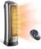 Lasko Oscillating Digital Ceramic Tower Heater for Home with Adjustable Thermostat, Timer and Remote Control, 23 Inches, 1500W, Silver, 755320, 8.5&Prime;L x 7.25&Prime;W x 23&Prime;H