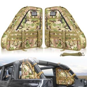 Camouflage Roll Bar Storage Bags for Ford Bronco 