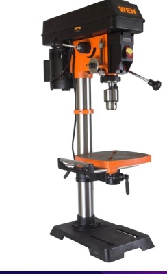 WEN 4214T 5-Amp 12-Inch Variable Speed Cast Iron Benchtop Drill Press with Laser and Work Light