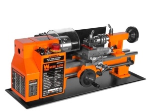 WEN ML712 Variable Speed 7-by 12-Inch Two Direction Benchtop Metal Lathe