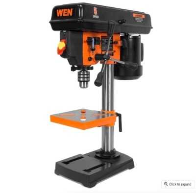 WEN 4206T 2.3-Amp 8-Inch 5-Speed Cast Iron Benchtop Drill Press