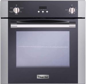 Magic Chef Electric MCSWOE24S 24" 2.2 cu. ft. Single Wall Oven with Convection, Stainless Steel - Appears New  