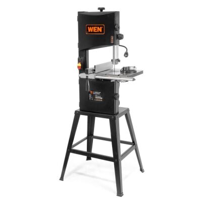 WEN BA3962 3.5-Amp 10-Inch Two-Speed Band Saw with Stand and Worklight