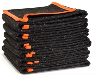 WEN 272406 72-Inch by 40-Inch Heavy Duty Padded Moving Blankets, 6-Pack