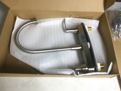 Brushed Nickel Kitchen Faucet - New