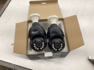 Ctronics Light Bulb Security Camera, 2 Pack 