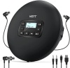 HOTT CD204 Portable CD Player with Headphones, Anti-Skip/Shockproof - New 