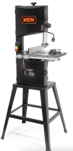 WEN BA3962 3.5-Amp 10-Inch Two-Speed Band Saw with Stand and Worklight