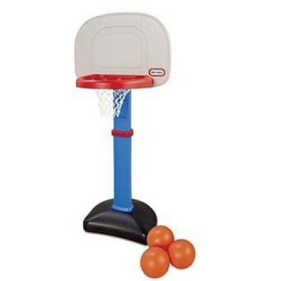 Little Tikes Easy Score Basketball Set, Blue, 3 Balls - Appears New