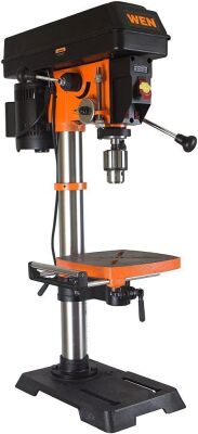 WEN 4214T 5-Amp 12-Inch Variable Speed Cast Iron Benchtop Drill Press with Laser and Work Light