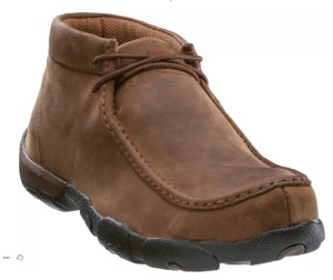 Twisted X Steel Toe Chukka Driving Mocs for Men, 10M, New, Sold as is