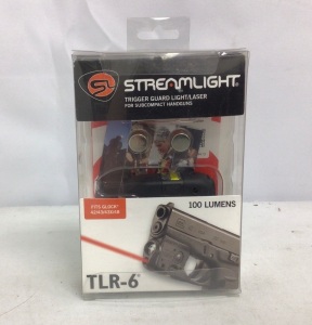 Streamlight Trigger Guard Light/Laser, Works, Missing Parts, Sold as is