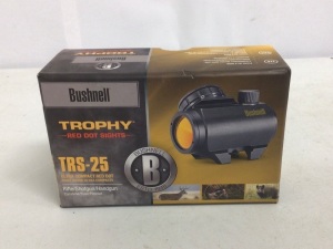 Bushnell Trophy Red Dot Sight TRS-25, Untested, E-Commerce Return, Sold as is