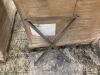 (2) Pallets of Metal X Table Legs, 158 pcs Total - 4