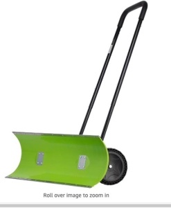 Earthwise Power Tools by ALM SN003 38-Inch Dual-Sided Pusher Snow Shovel