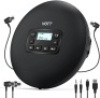 HOTT CD204 Portable CD Player&nbsp;with Headphones, Anti-Skip/Shockproof - New&nbsp;