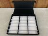 Juvale 18 Slot Sunglass Organizer, Display Case, 18.7 x 14.9 x 2.4in  - 3