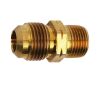 Lot of (60) 1/2 in. Flare x 3/8 in. MIP Brass Adapter Fitting