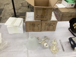 Lot of (3) Sconce Lights