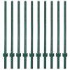 LADECH 7 Feet Sturdy Duty Metal U Fence Post, 10 Pack 