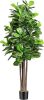 Keeplush 6ft Artificial Fiddle Leaf Fig Tree in Pot 