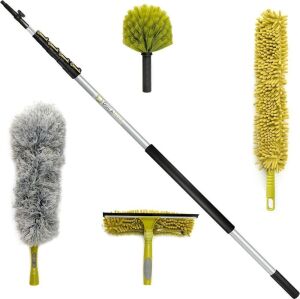 DocaPole 7-30ft Telescopic Extension Pole with Cleaning Kit 